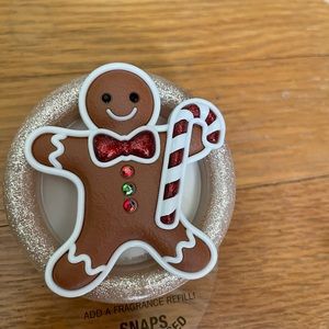 Gingerbread man visor clip from Bath and Body works